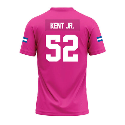 Grand Valley - NCAA Football : James Kent Jr. - Pink Premium Football Jersey-1
