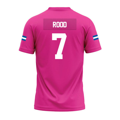 Grand Valley - NCAA Football : Derek Rood - Pink Premium Football Jersey-1