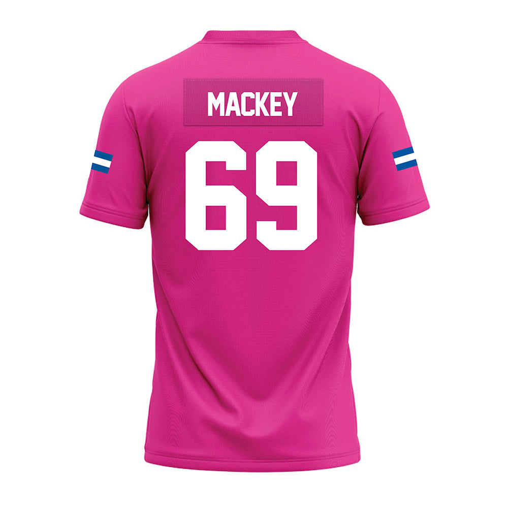 Grand Valley - NCAA Football : Cannon Mackey - Pink Premium Football Jersey-1