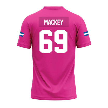 Grand Valley - NCAA Football : Cannon Mackey - Pink Premium Football Jersey-1