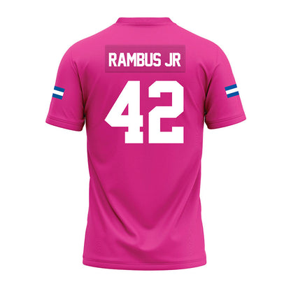 Grand Valley - NCAA Football : Antuane Rambus Jr - Pink Premium Football Jersey-1