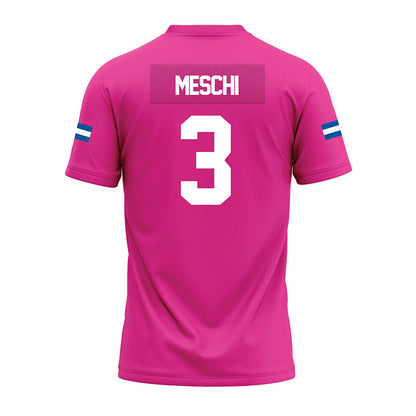 Grand Valley - NCAA Football : Vincenzo Meschi - Pink Premium Football Jersey-1