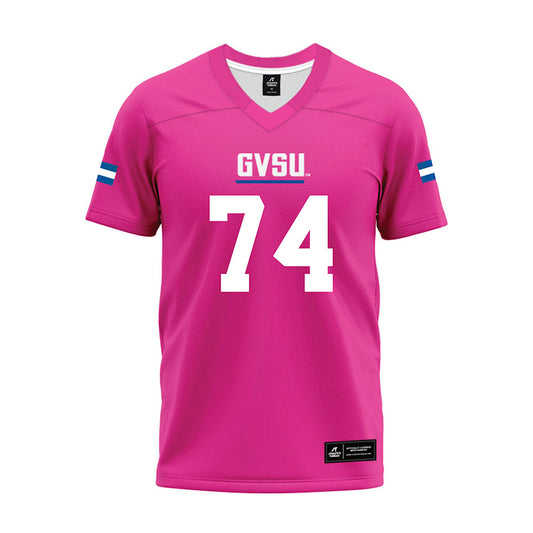 Grand Valley - NCAA Football : Jordan Davis - Pink Premium Football Jersey-0