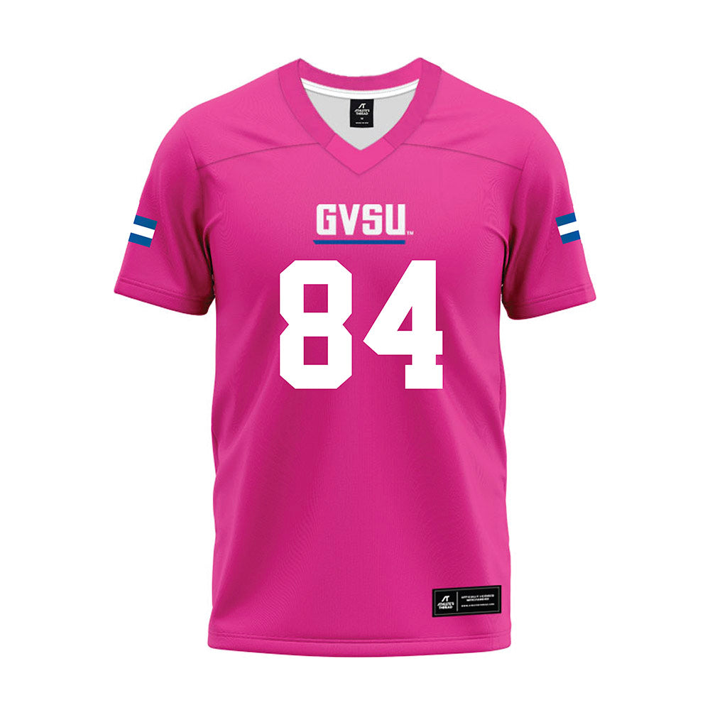 Grand Valley - NCAA Football : Jaylen Johnson - Pink Premium Football Jersey-0