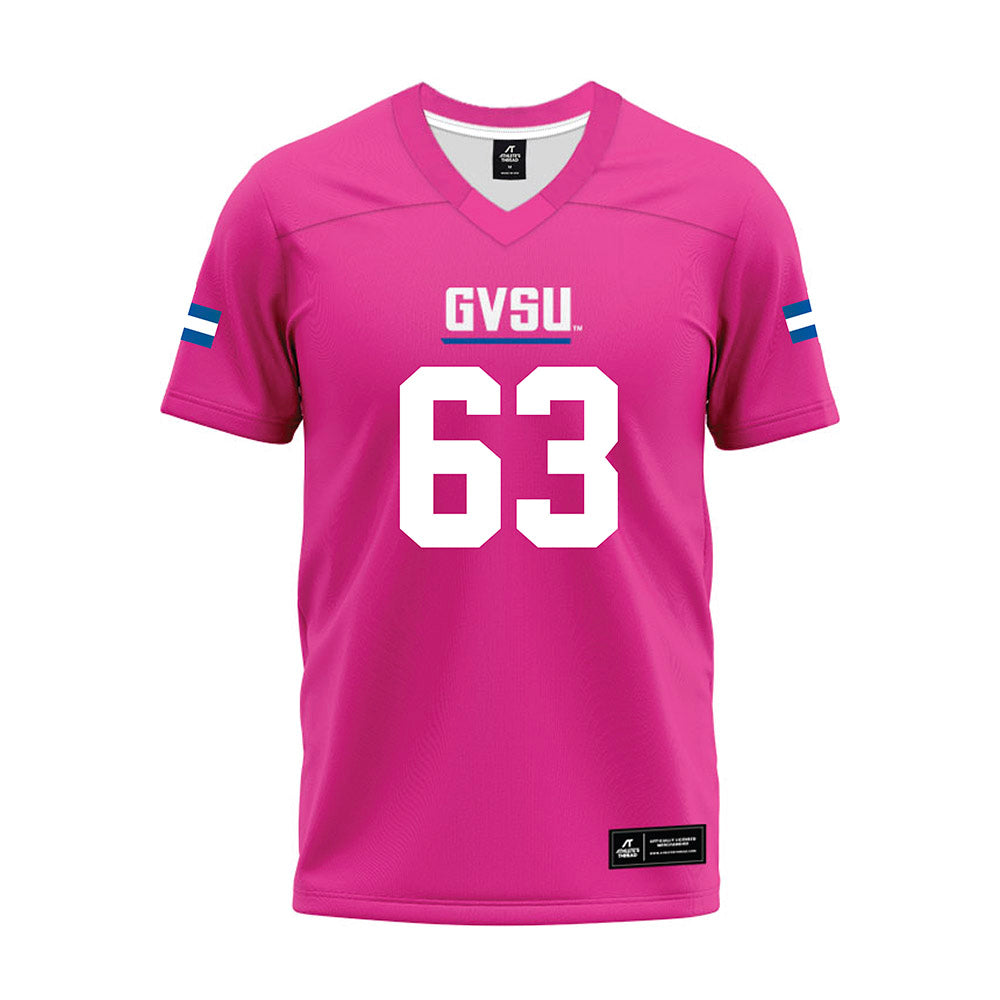 Grand Valley - NCAA Football : Breon Key - Pink Premium Football Jersey-0