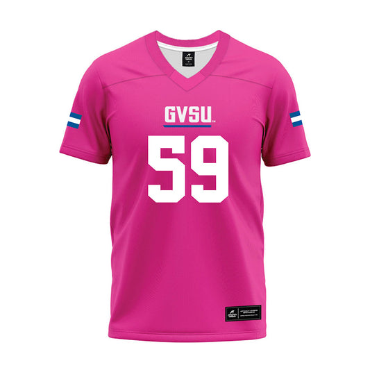 Grand Valley - NCAA Football : Tre' vonte Buckley - Pink Premium Football Jersey-0