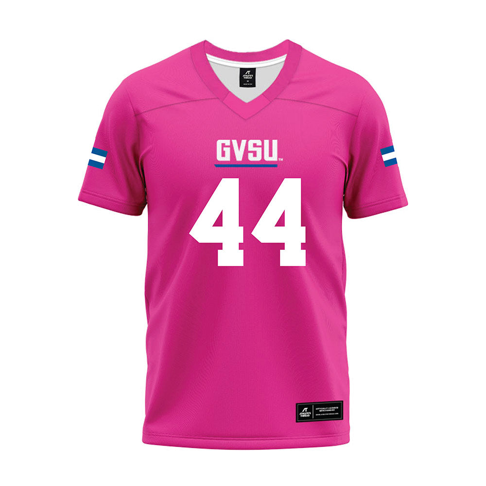 Grand Valley - NCAA Football : Drew Peterson - Pink Premium Football Jersey-0