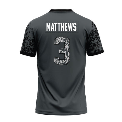 Towson - NCAA Football : Devin Matthews - Premium Football Jersey-1