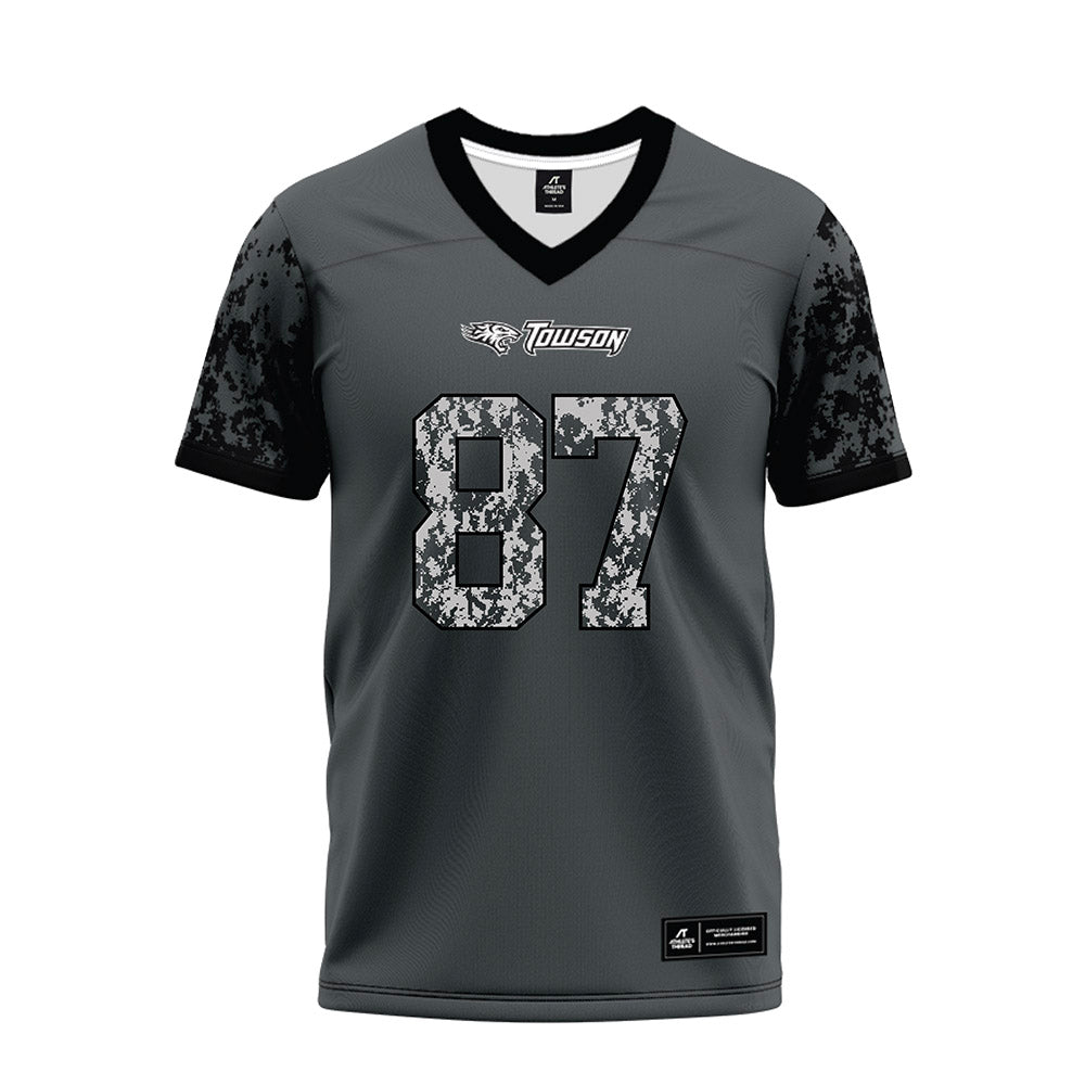 Towson - NCAA Football : Jordan Stallworth - Premium Football Jersey-0
