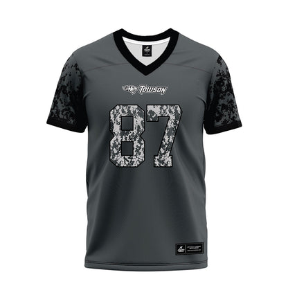 Towson - NCAA Football : Jordan Stallworth - Premium Football Jersey-0