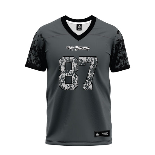 Towson - NCAA Football : Jordan Stallworth - Premium Football Jersey-0