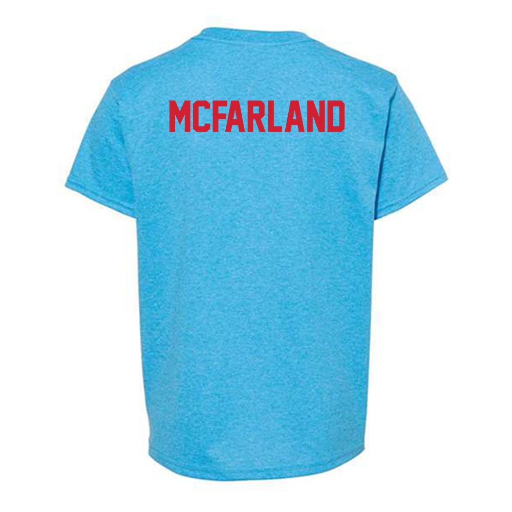 Ole Miss - NCAA Women's Track & Field : Katie McFarland - Youth T-Shirt-1