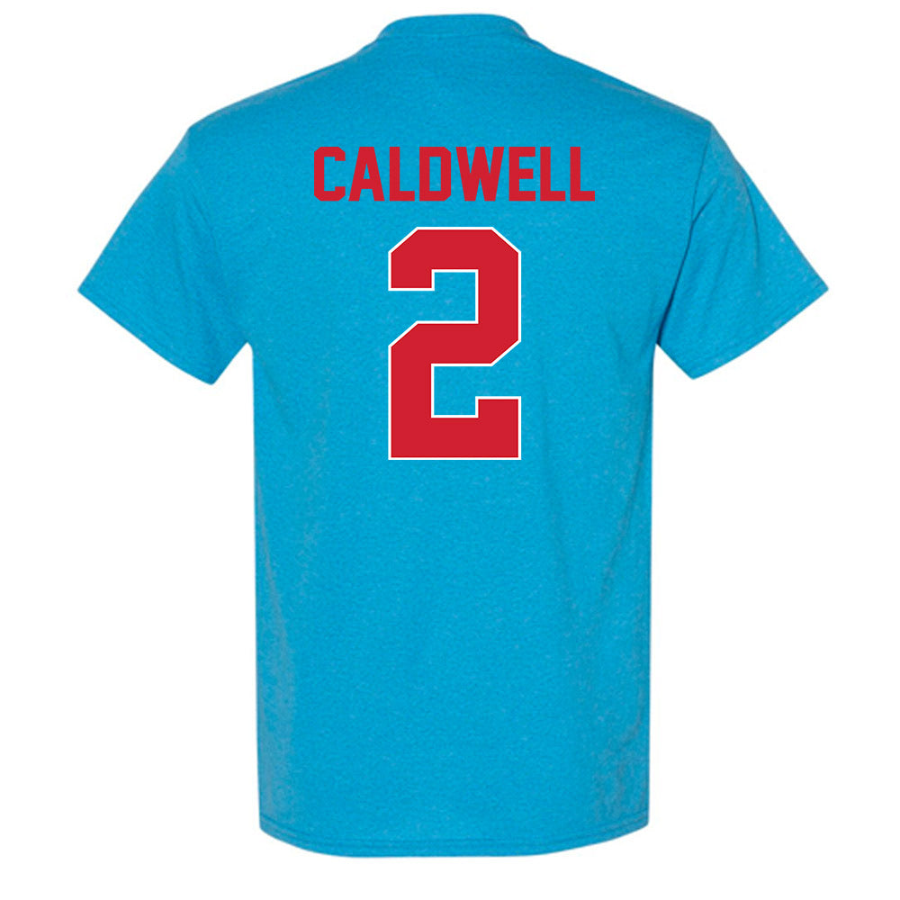 Ole Miss - NCAA Men's Basketball : TJ Caldwell - T-Shirt