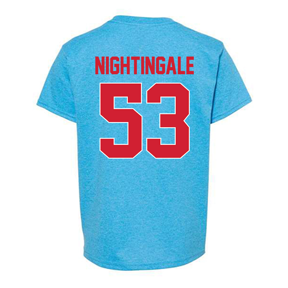 Ole Miss - NCAA Football : Trey Nightingale - Youth T-Shirt-2
