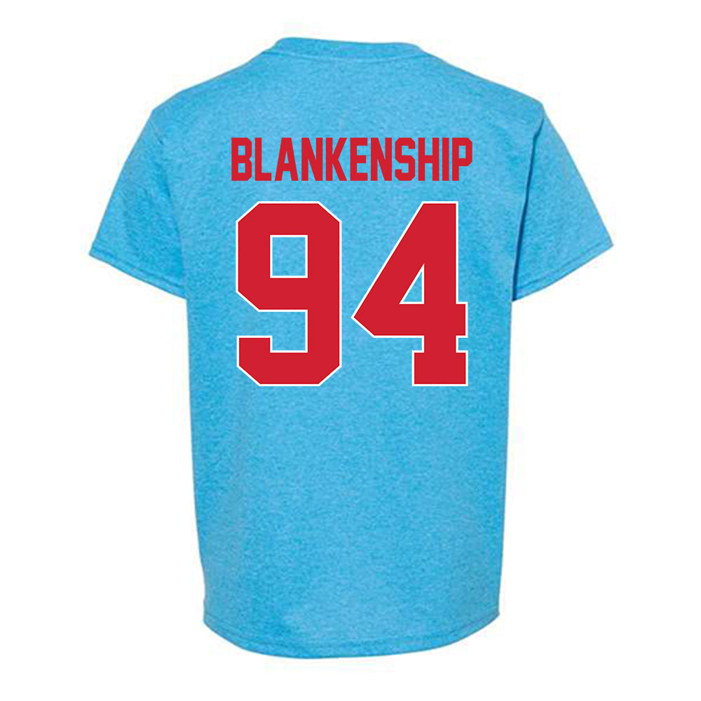 Ole Miss - NCAA Football : Caleb Blankenship - Youth T-Shirt-2