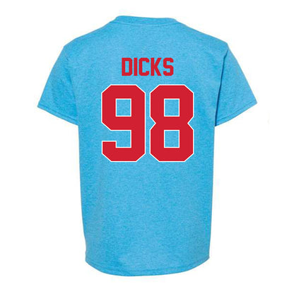 Ole Miss - NCAA Football : Jaden Dicks - Youth T-Shirt