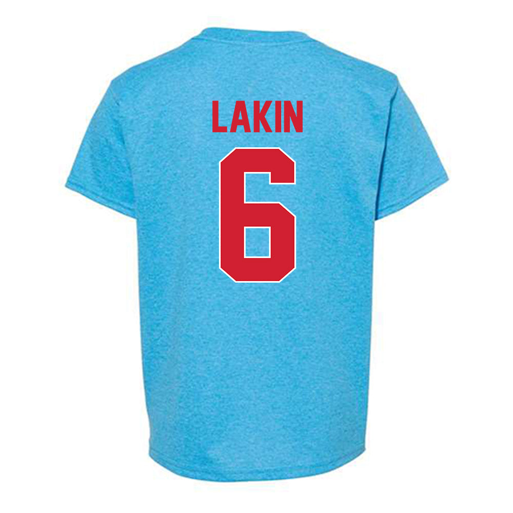 Ole Miss - NCAA Women's Soccer : Katie Lakin - Youth T-Shirt-1