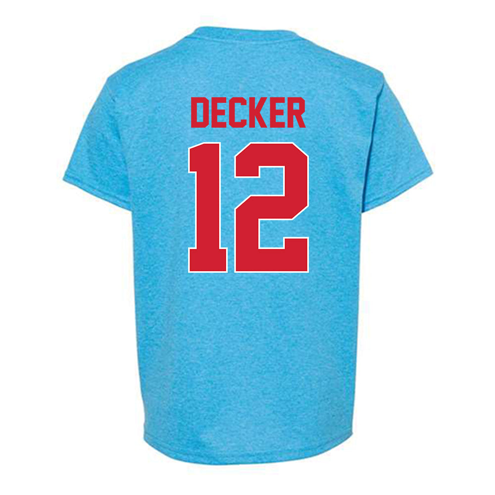 Ole Miss - NCAA Baseball : Dominic Decker - Youth T-Shirt-1