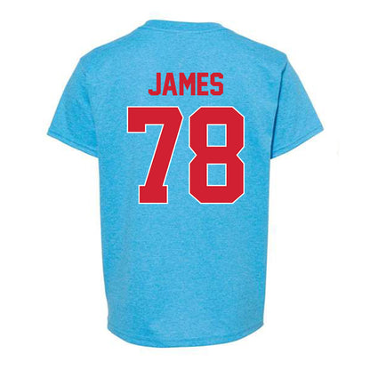 Ole Miss - NCAA Football : Jeremy James - Youth T-Shirt