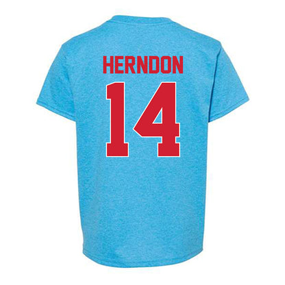 Ole Miss - NCAA Softball : Abby Herndon - Youth T-Shirt-1