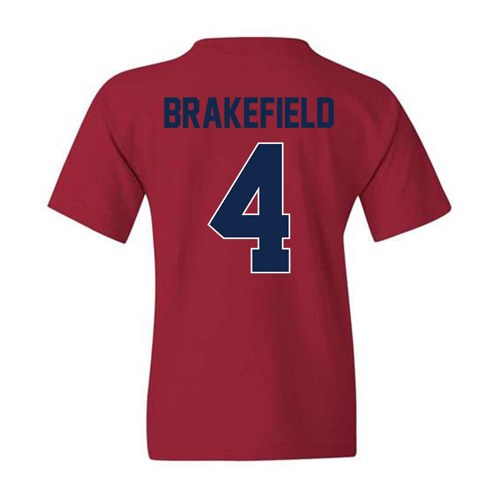 Ole Miss - NCAA Men's Basketball : Jaemyn Brakefield - Youth T-Shirt