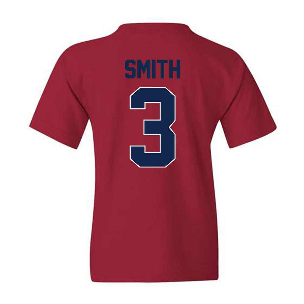 Ole Miss - NCAA Women's Soccer : Kate Smith - Youth T-Shirt