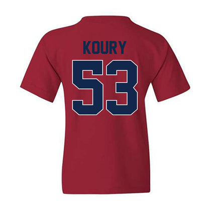 Ole Miss - NCAA Football : Joe Koury - Youth T-Shirt-1