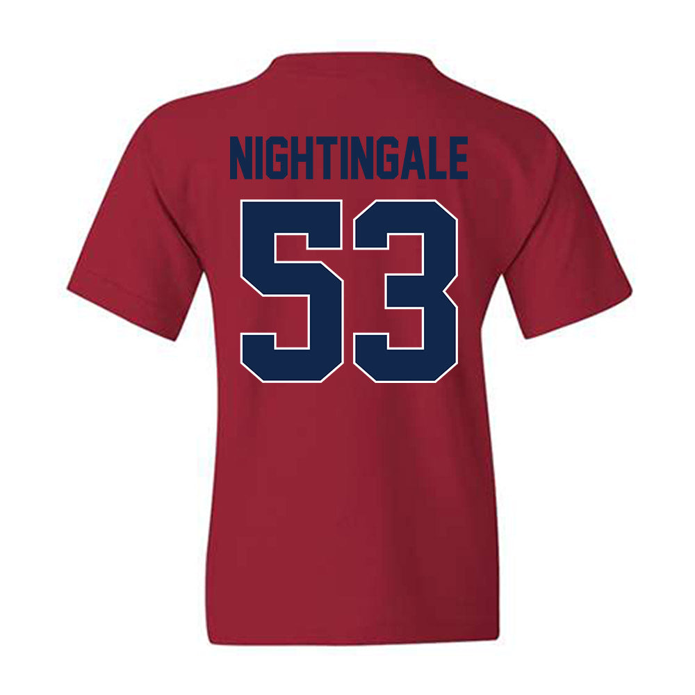 Ole Miss - NCAA Football : Trey Nightingale - Youth T-Shirt-1