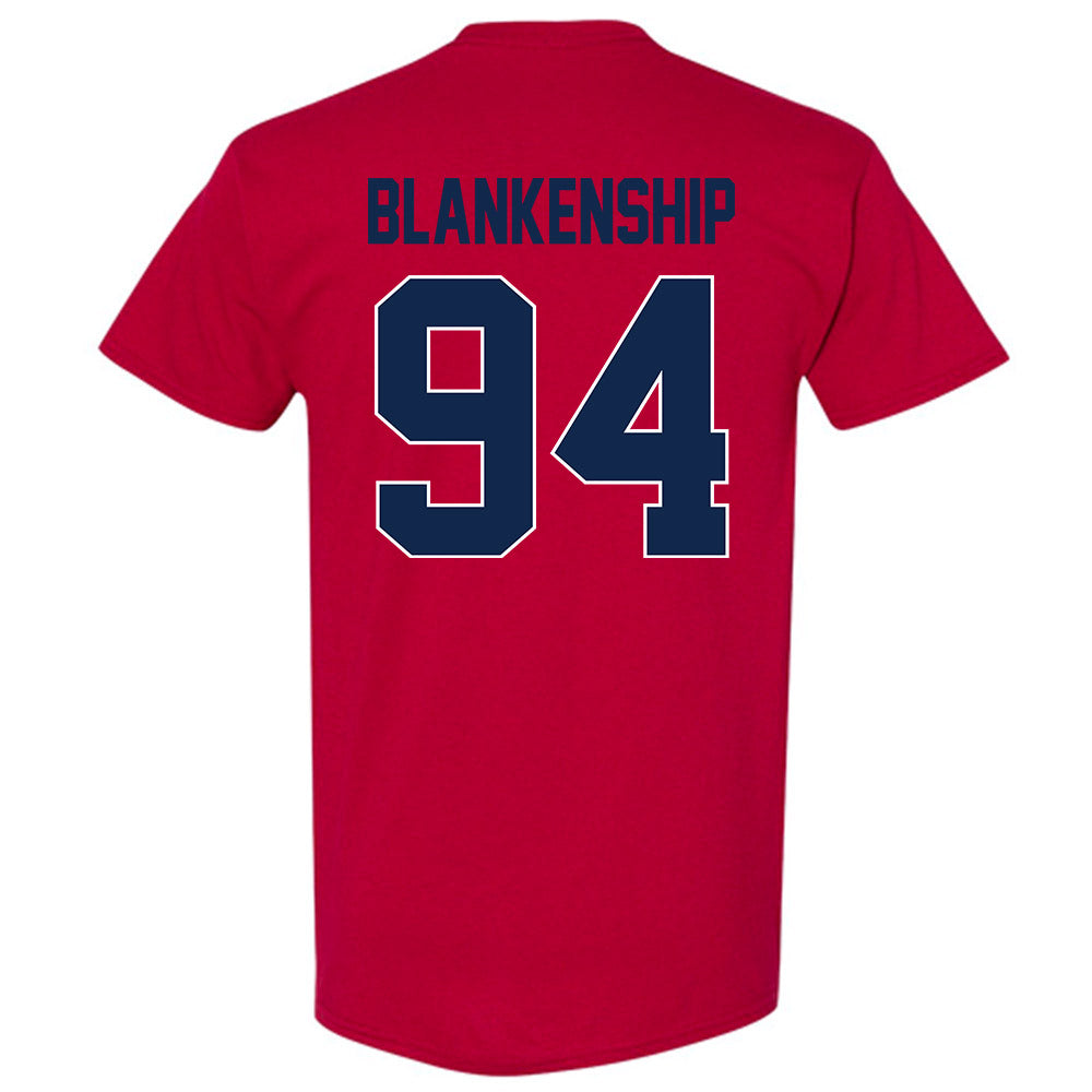 Ole Miss - NCAA Football : Caleb Blankenship - T-Shirt-1