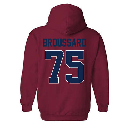 Ole Miss - NCAA Football : Kavion Broussard - Hooded Sweatshirt