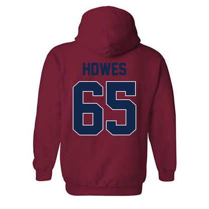 Ole Miss - NCAA Football : Connor Howes - Hooded Sweatshirt-1