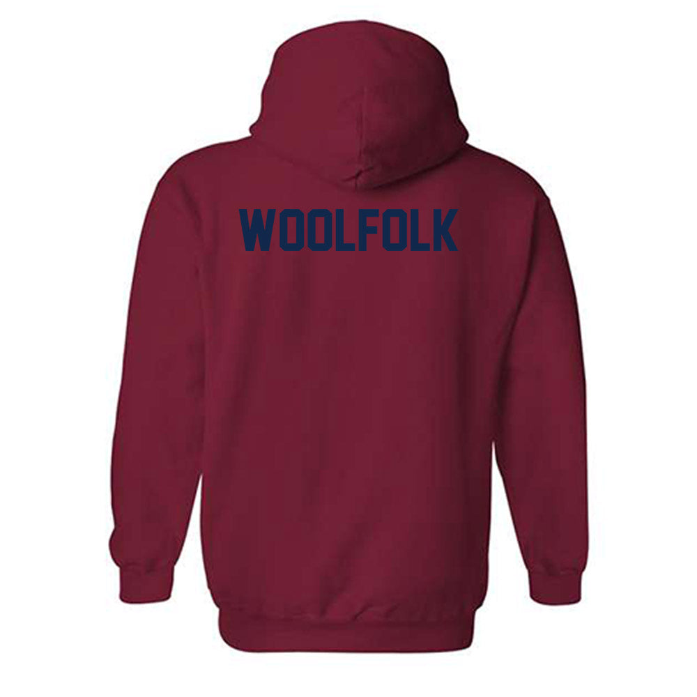 Ole Miss - NCAA Women's Track & Field : Naomi Woolfolk - Hooded Sweatshirt-1