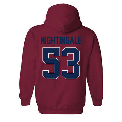 Ole Miss - NCAA Football : Trey Nightingale - Hooded Sweatshirt-1