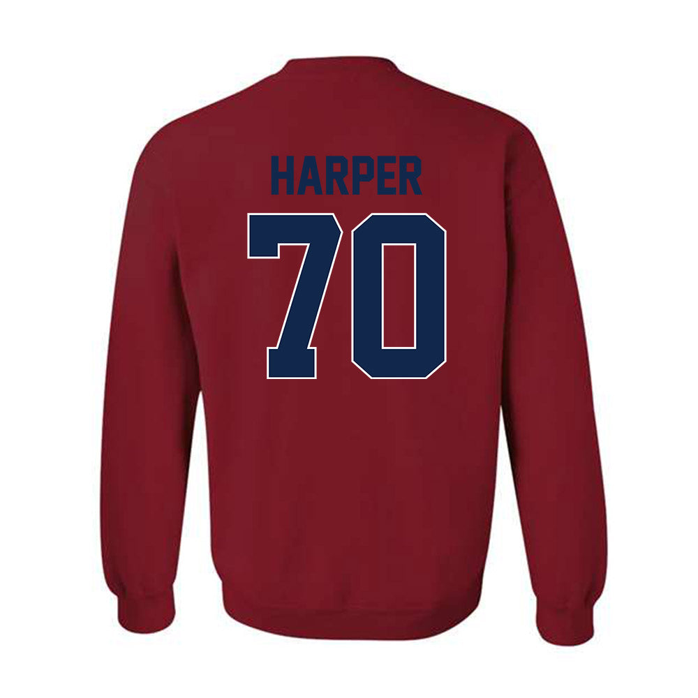 Ole Miss - NCAA Football : Devin Harper - Crewneck Sweatshirt-1