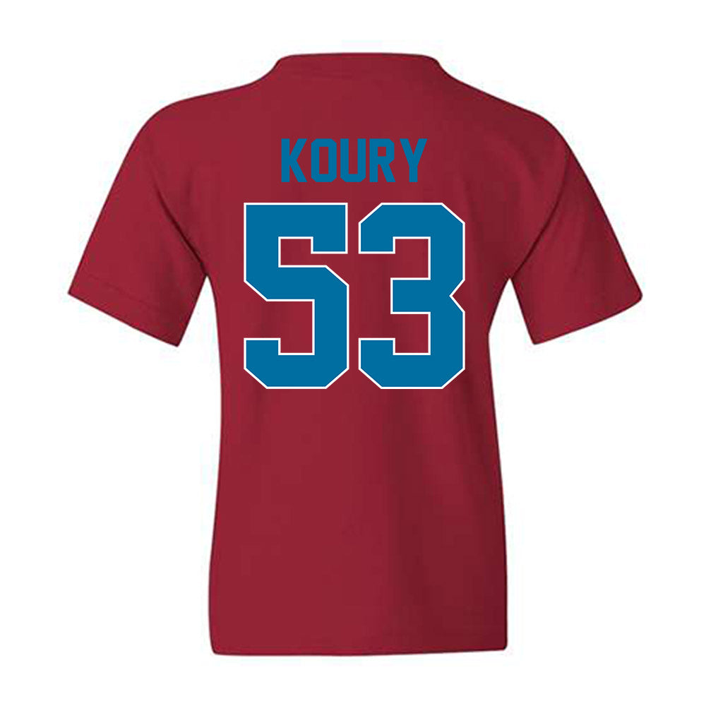 Ole Miss - NCAA Football : Joe Koury - Youth T-Shirt-1
