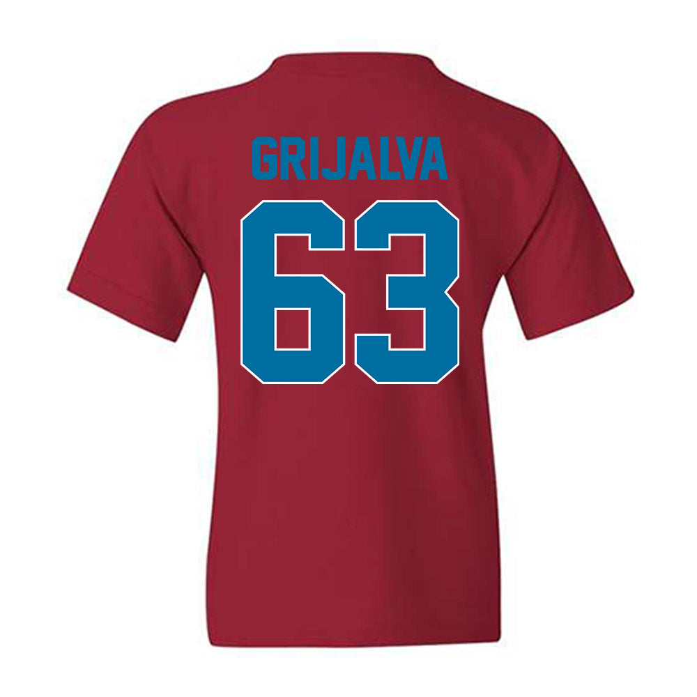 Ole Miss - NCAA Football : Alec Grijalva - Youth T-Shirt-1