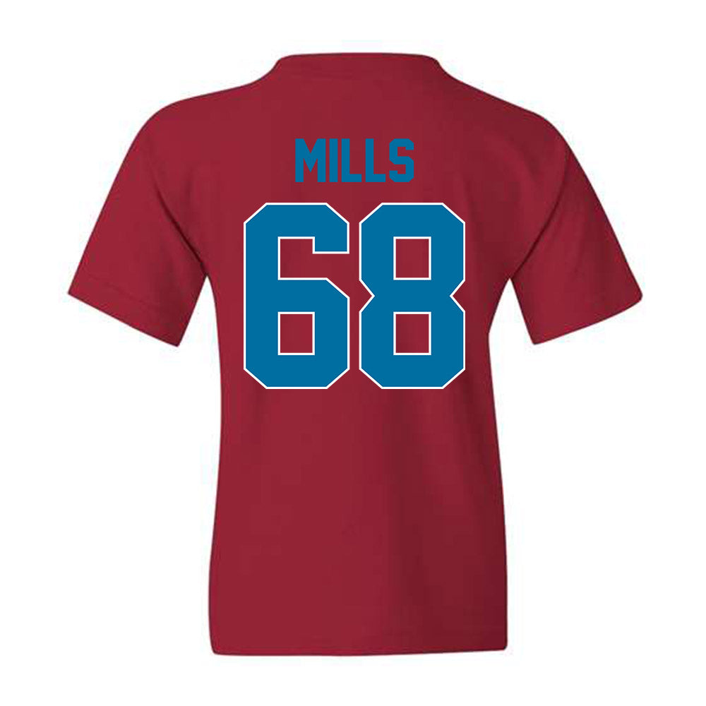 Ole Miss - NCAA Football : Jack Mills - Youth T-Shirt