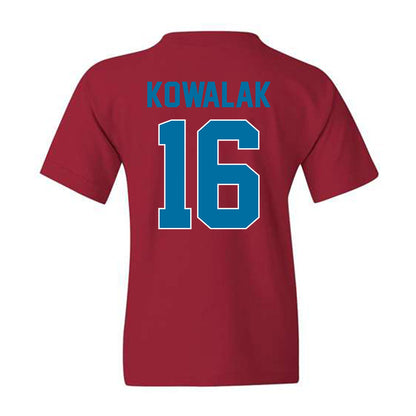 Ole Miss - NCAA Football : Justin Kowalak - Youth T-Shirt