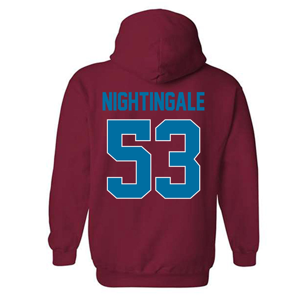 Ole Miss - NCAA Football : Trey Nightingale - Hooded Sweatshirt-1