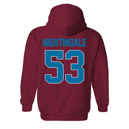 Ole Miss - NCAA Football : Trey Nightingale - Hooded Sweatshirt-1