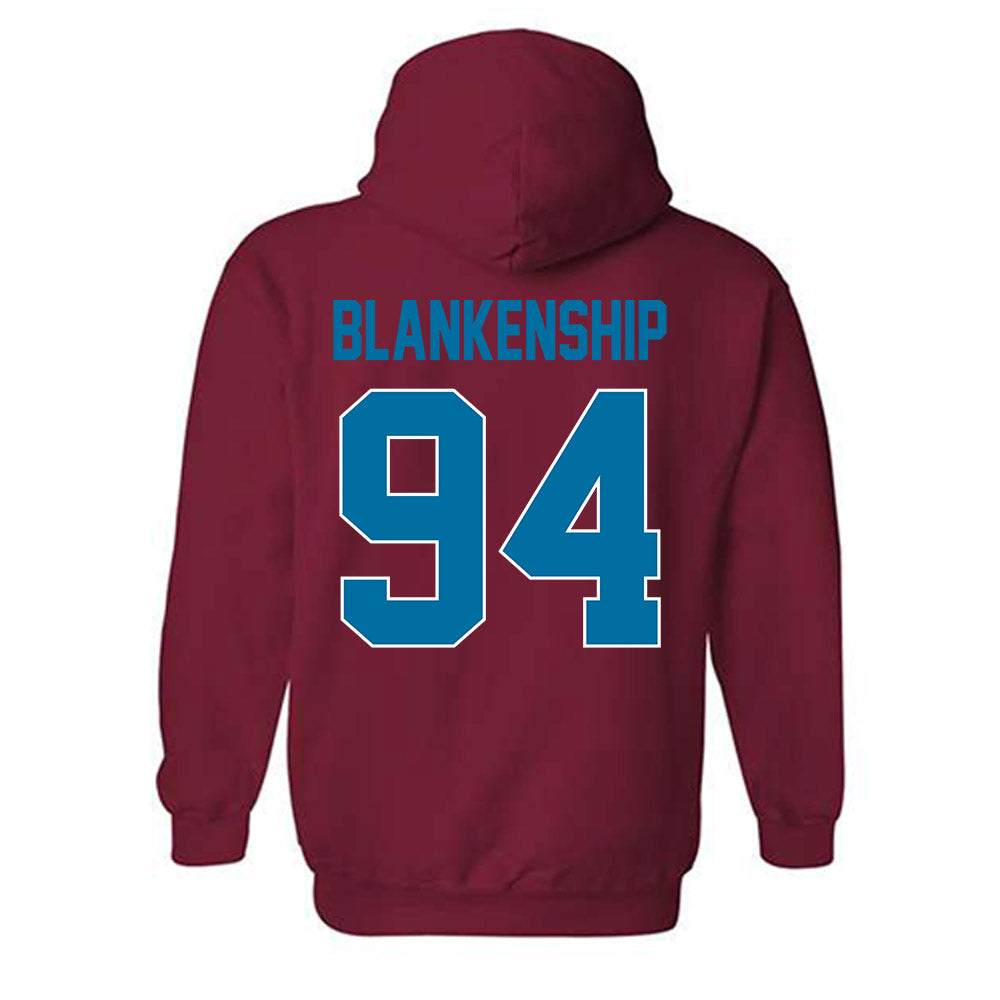 Ole Miss - NCAA Football : Caleb Blankenship - Hooded Sweatshirt-1