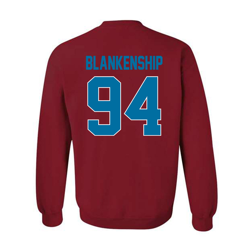 Ole Miss - NCAA Football : Caleb Blankenship - Crewneck Sweatshirt-1