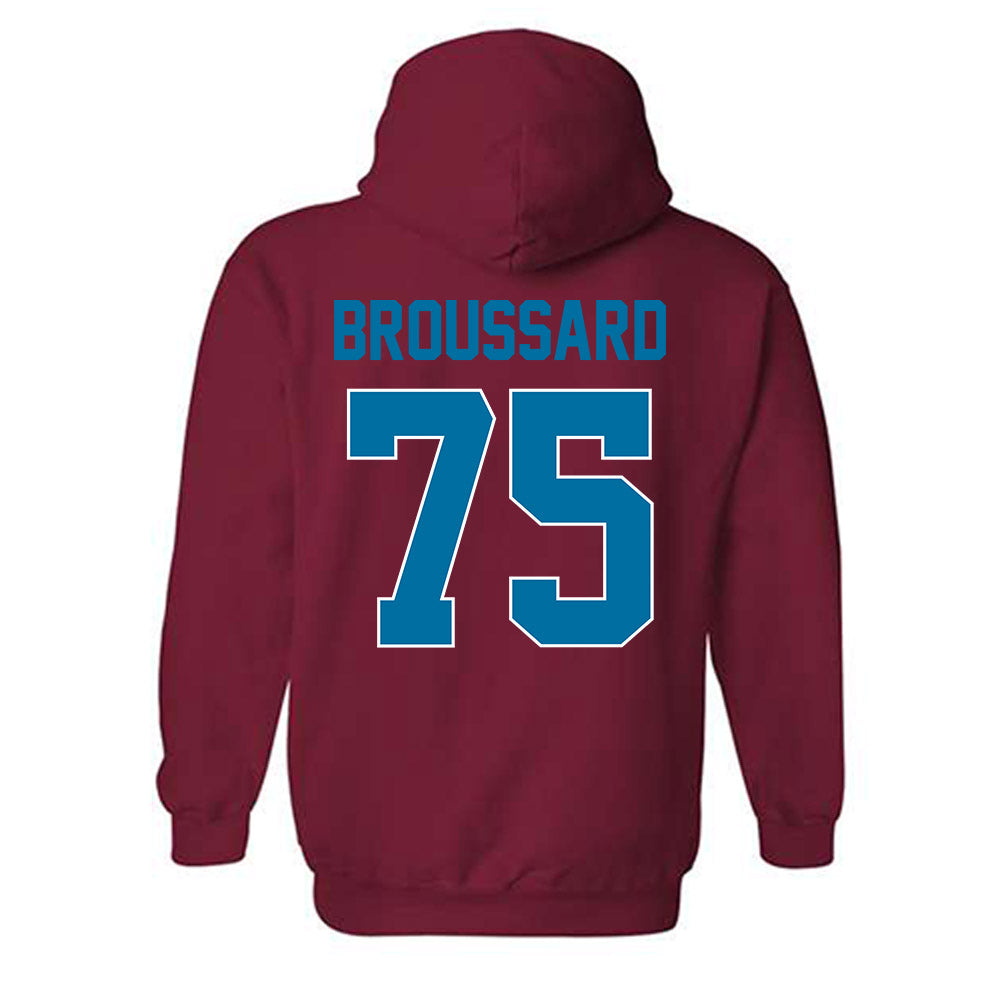 Ole Miss - NCAA Football : Kavion Broussard - Hooded Sweatshirt