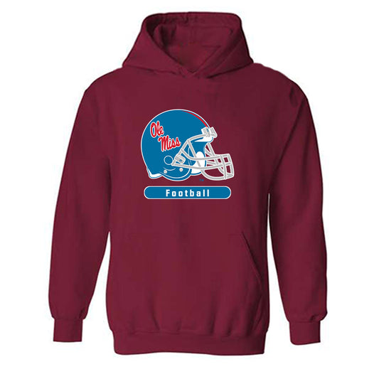 Ole Miss - NCAA Football : Maison Dunn - Hooded Sweatshirt-0