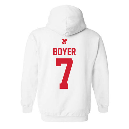 Ole Miss - NCAA Softball : Emilee Boyer - Hooded Sweatshirt-1