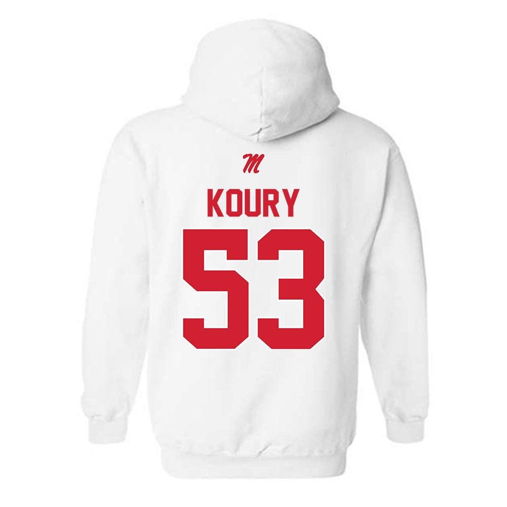 Ole Miss - NCAA Football : Joe Koury - Hooded Sweatshirt-1