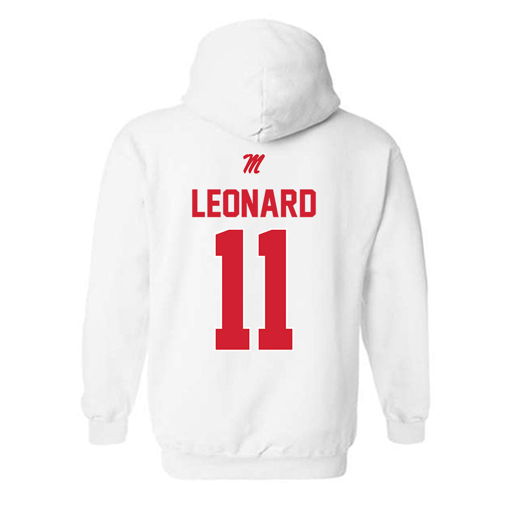 Ole Miss - NCAA Women's Soccer : Bella Leonard - Hooded Sweatshirt-1