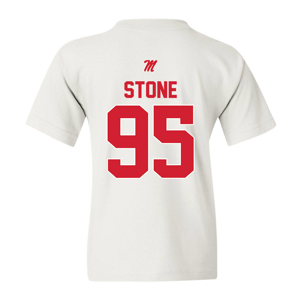 Ole Miss - NCAA Football : Akelo Stone - Youth T-Shirt