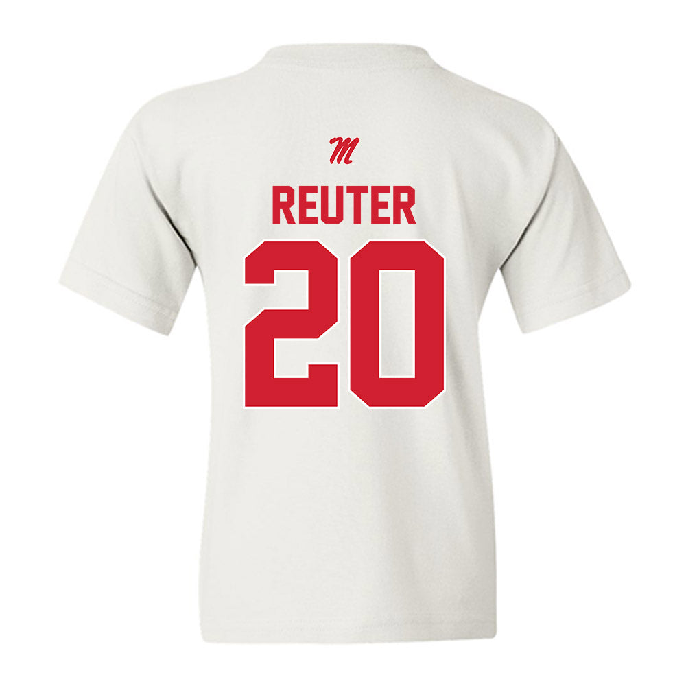 Ole Miss - NCAA Baseball : Collin Reuter - Youth T-Shirt-1