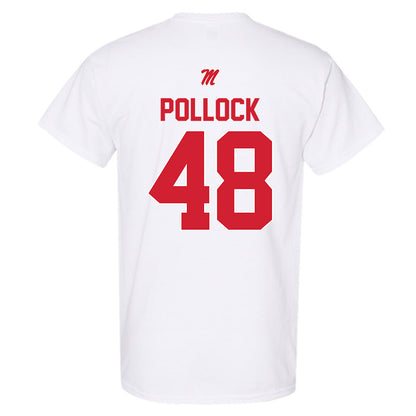 Ole Miss - NCAA Football : Charlie Pollock - T-Shirt